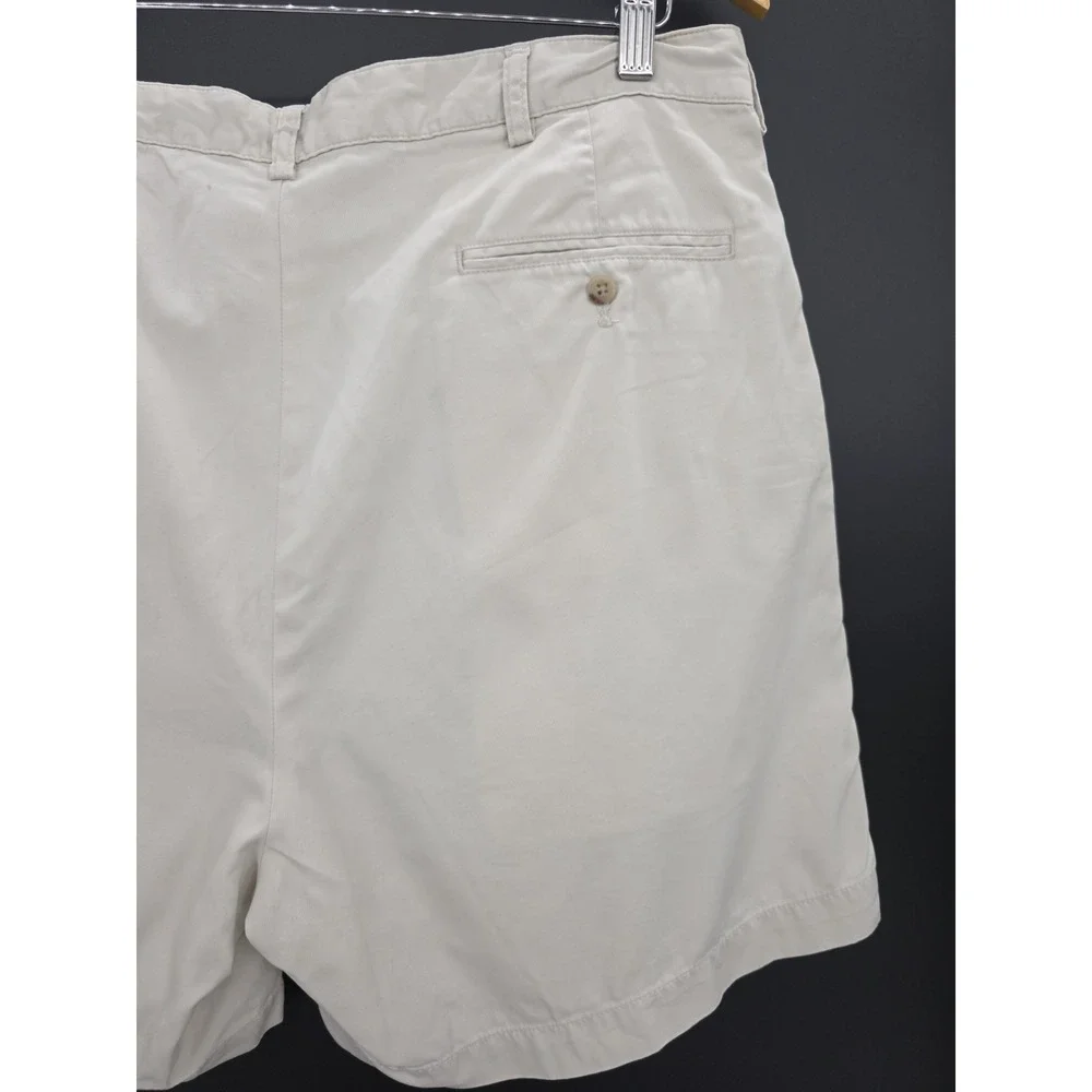 Vintage 90s Polo Ralph Lauren Andrew Shorts Mens 36 Khaki Cotton Preppy